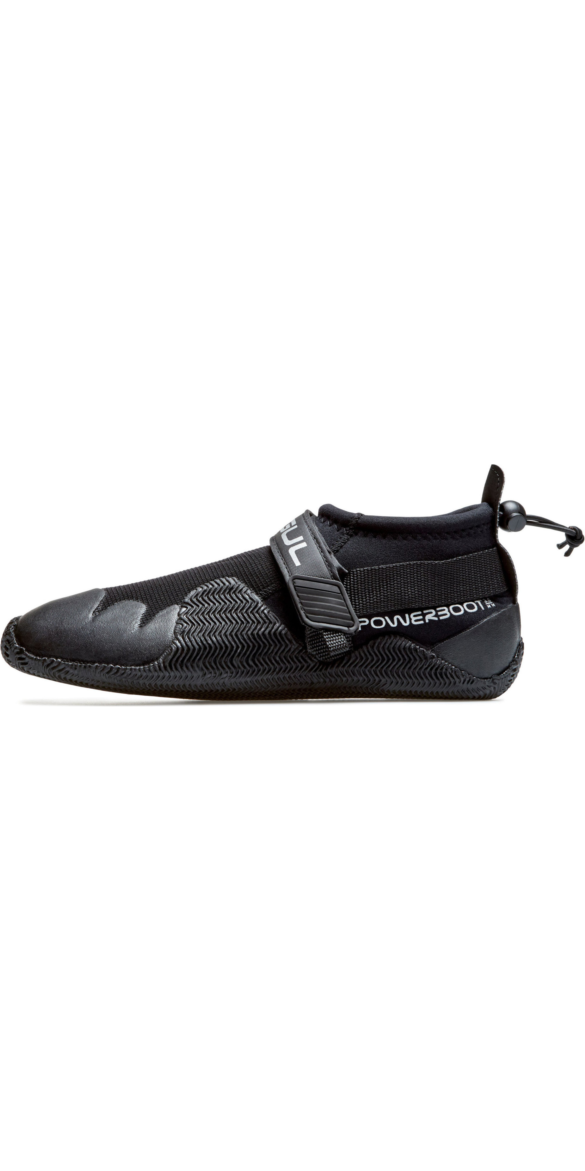 2025 GUL Strapped Power Slipper 3mm Wetsuit Shoe BO1265-B7 - Black